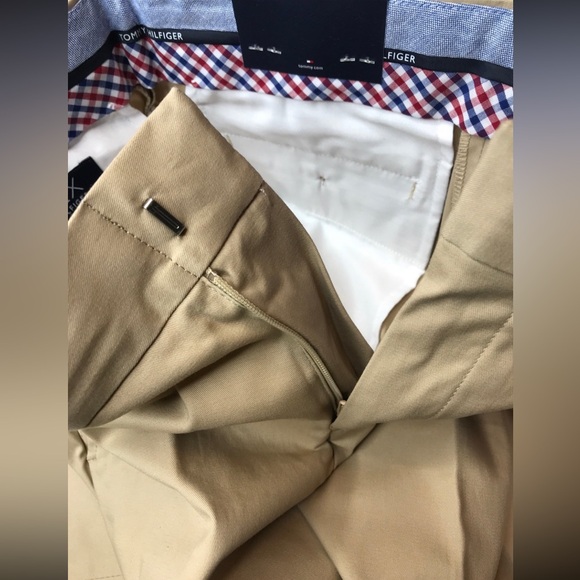 NWT Tommy Hilfiger khaki pants size 10 - Picture 4 of 8
